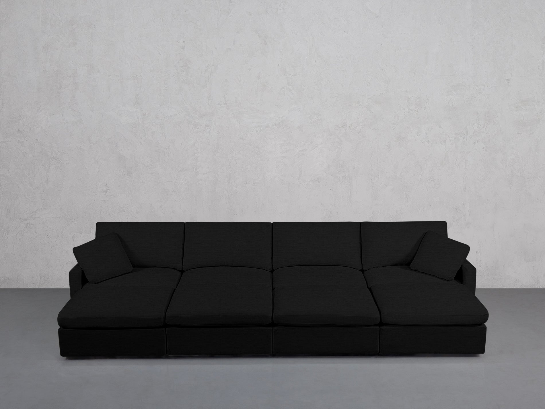 8-Seat Modular Daybed (Thin Arms)