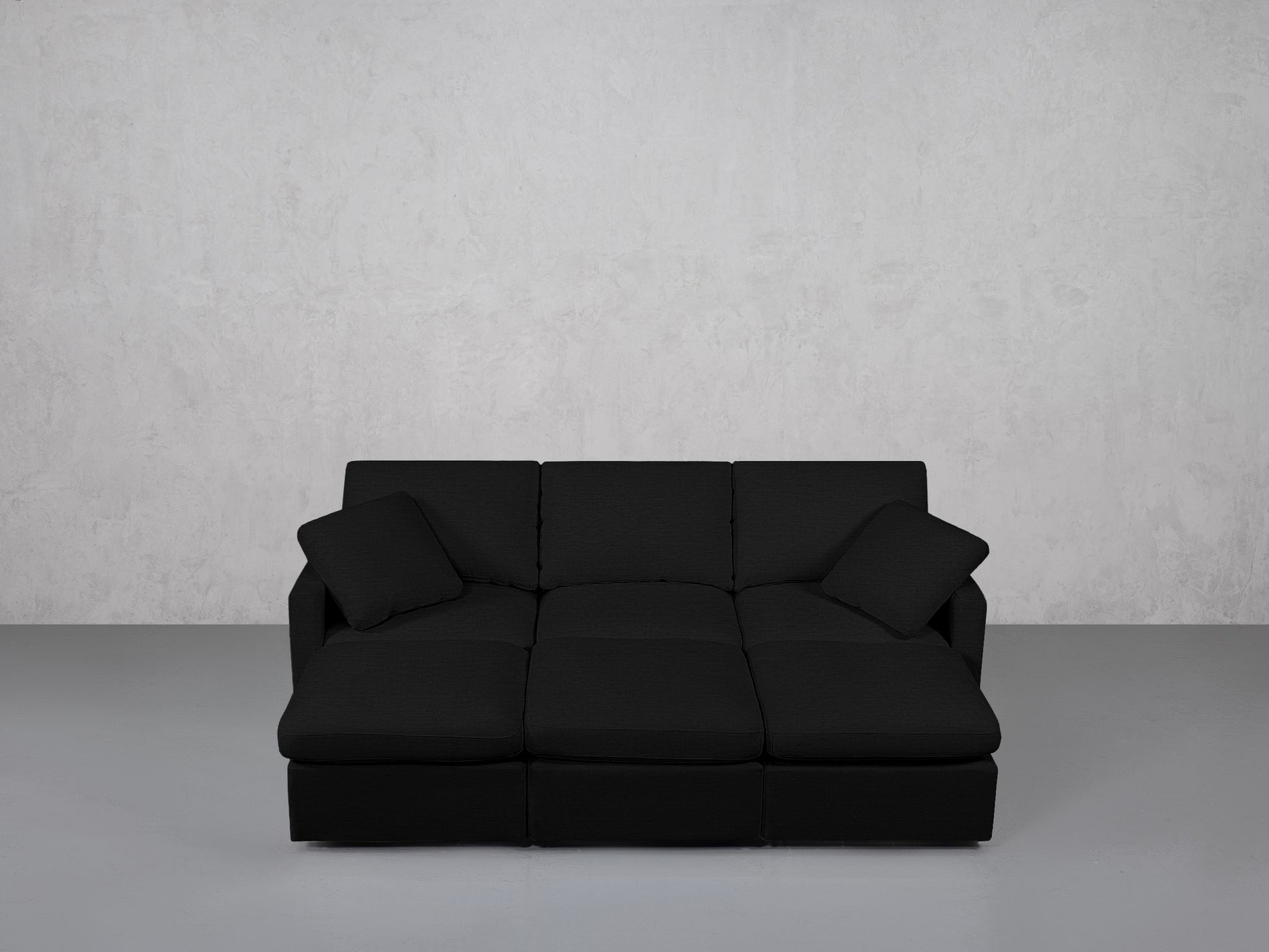 6-Seat Modular Daybed (Thin Arms)