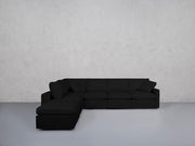 7-Seat Modular Chaise Corner Lounger Sectional (Thin Arms)
