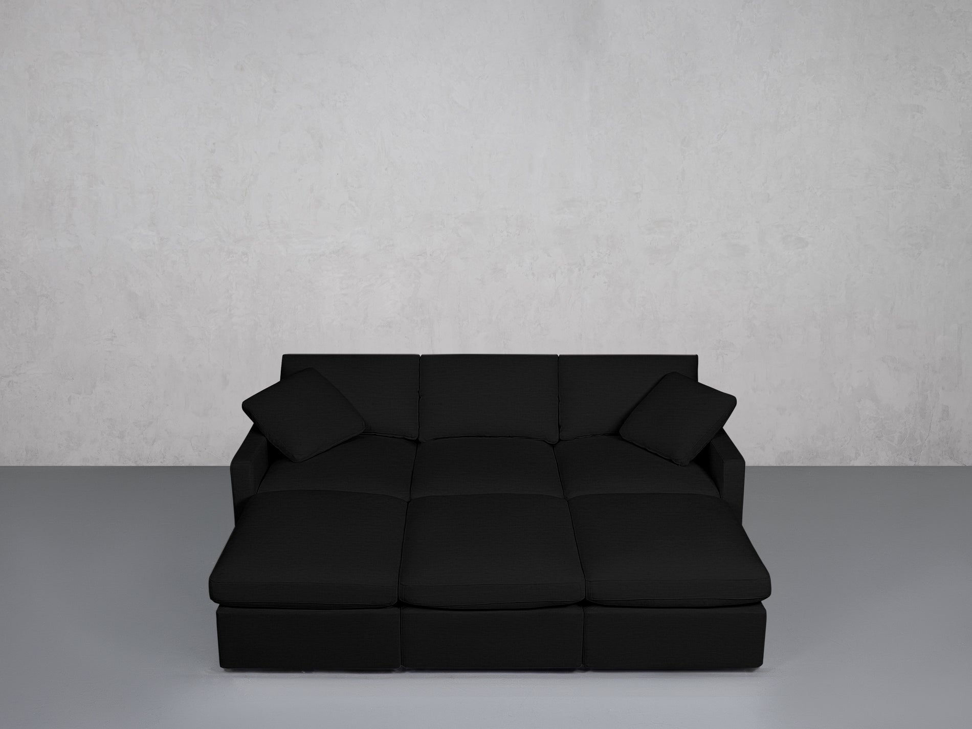 6-Seat Modular Daybed (Thin Arms)