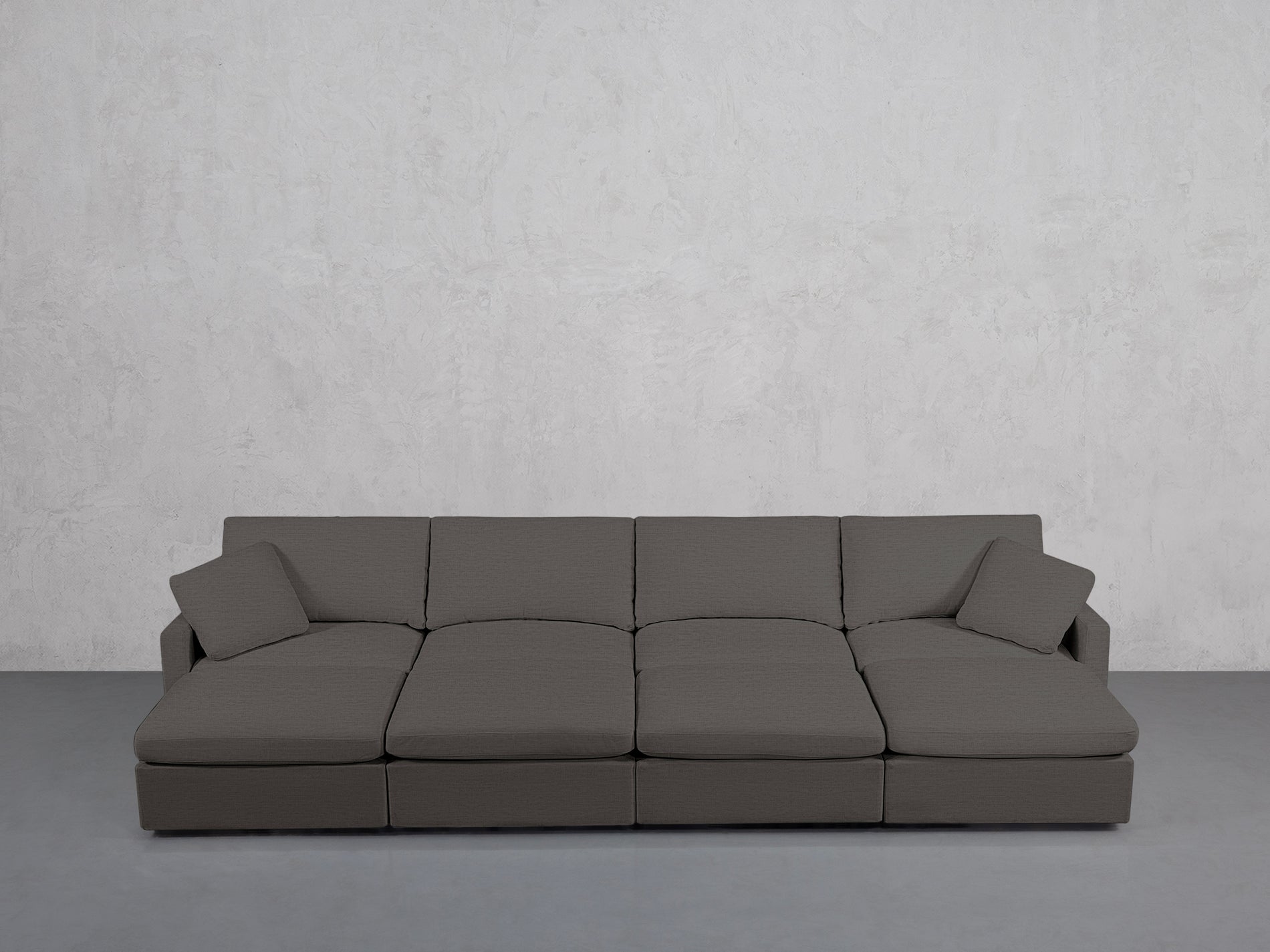 8-Seat Modular Daybed (Thin Arms)