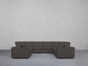8-Seat Modular U-Sectional (Thin Arms)