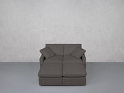 4-Seat Modular Daybed (Thin Arms)
