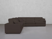 5-Seat Modular Corner Sectional (Thin Arms)