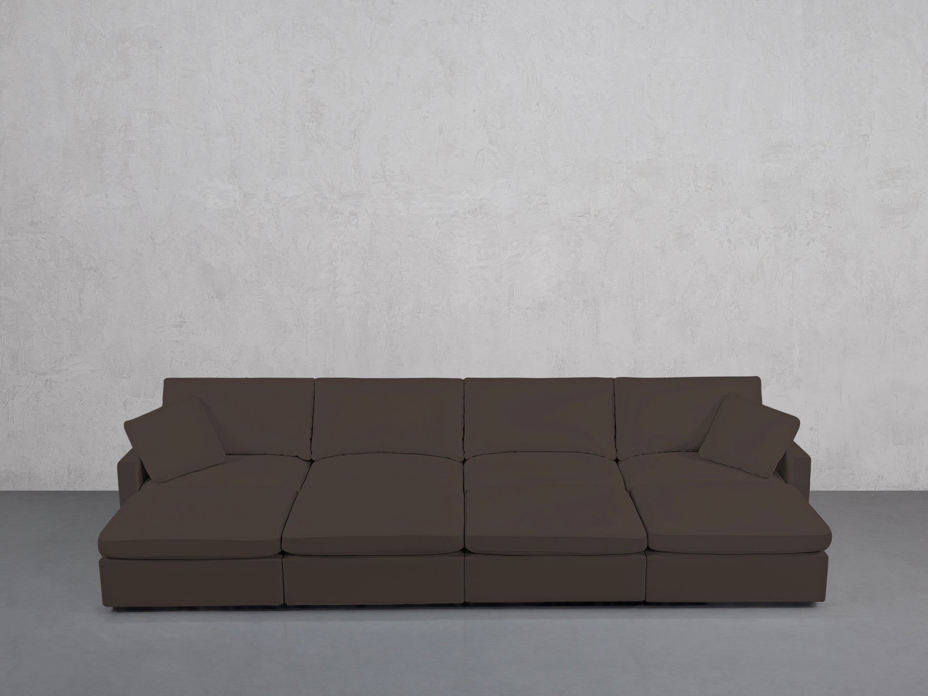 8-Seat Modular Daybed (Thin Arms)