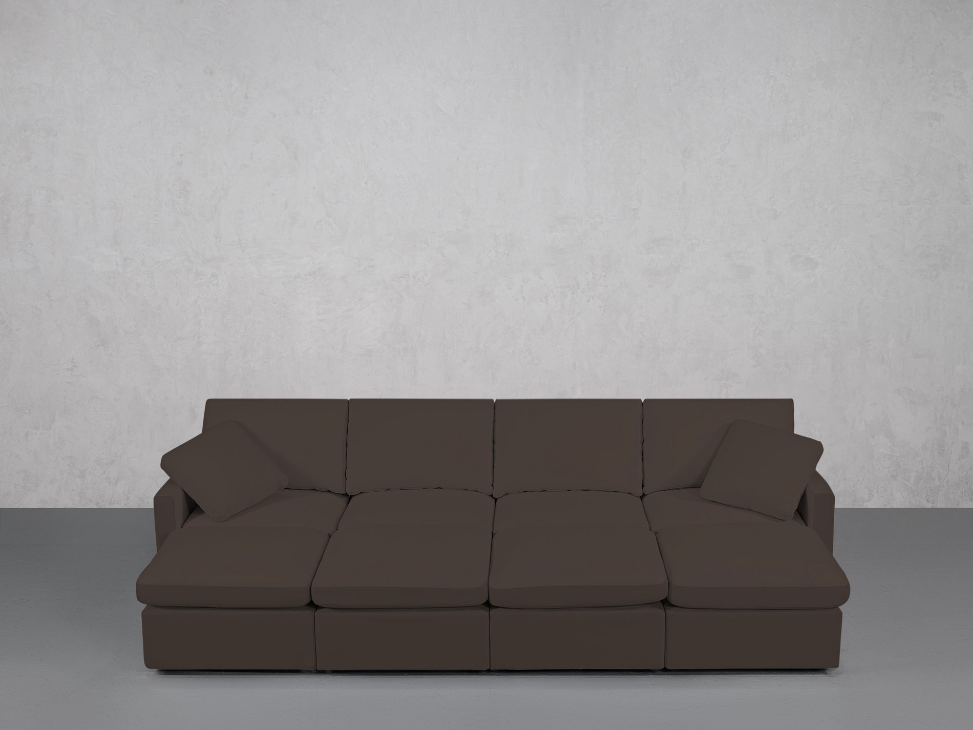 8-Seat Modular Daybed (Thin Arms)