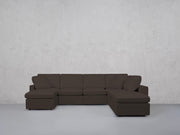 7-Seat Modular Chaise Corner Right Lounger Sectional (Thin Arm)