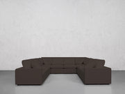 8-Seat Modular U-Sectional (Thin Arms)