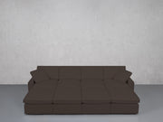8-Seat Modular Daybed (Thin Arms)