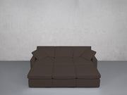 6-Seat Modular Daybed (Thin Arms)