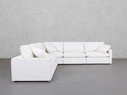 5-Seat Modular Corner Sectional (Thin Arms)