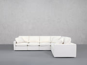6-Seat Modular Corner Right Sectional (Thin Arms)