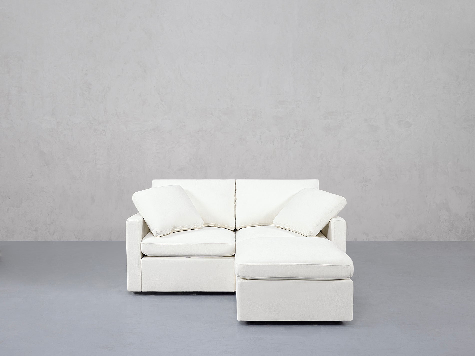 3-Seat Modular Chaise Sectional (Thin Arms)