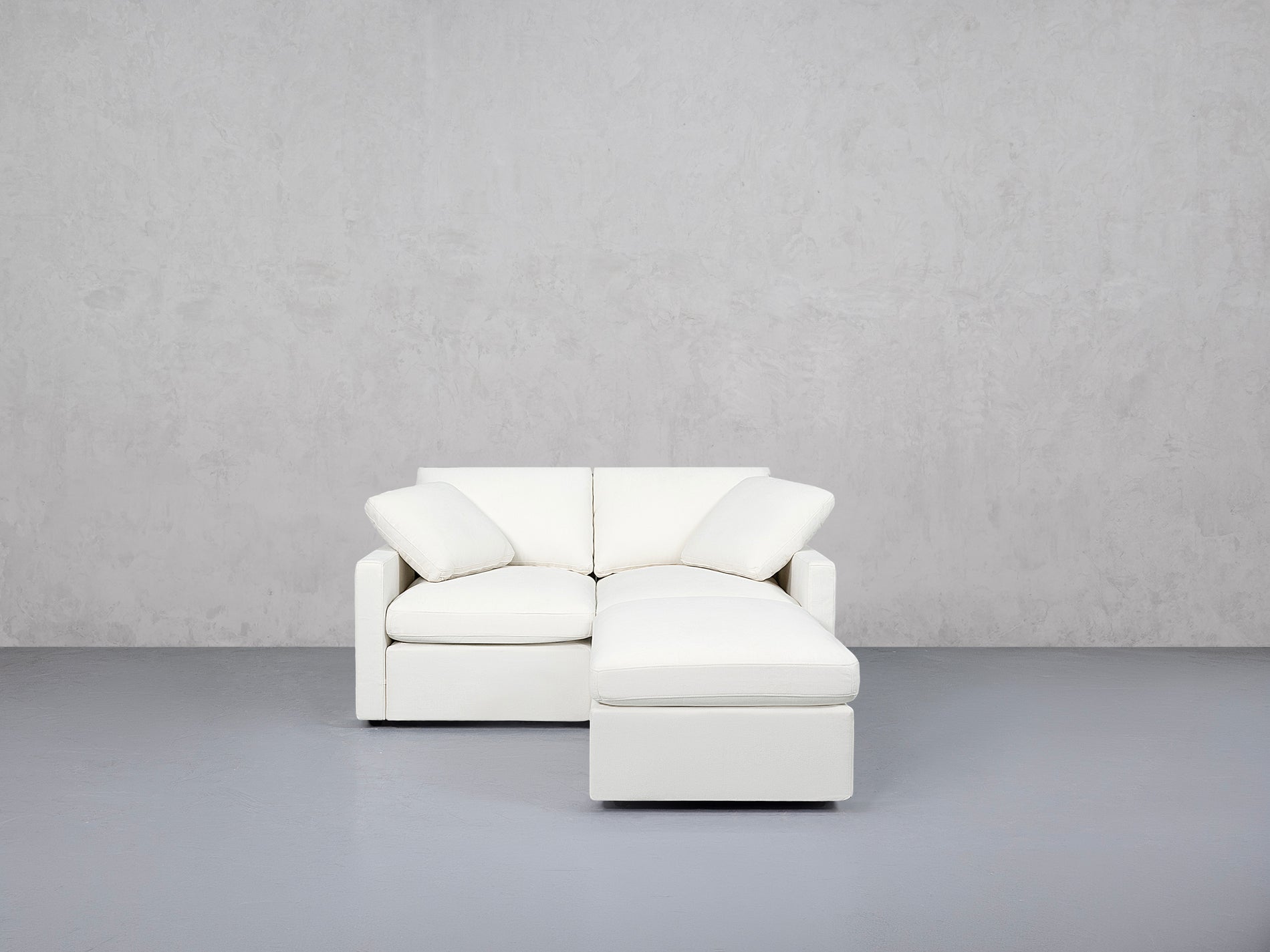 3-Seat Modular Chaise Sectional (Thin Arms)