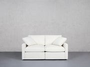 2-Seat Modular Loveseat (Thin Arms)