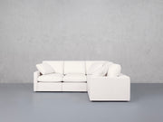 4-Seat Modular Corner Right Sectional (Thin Arms)