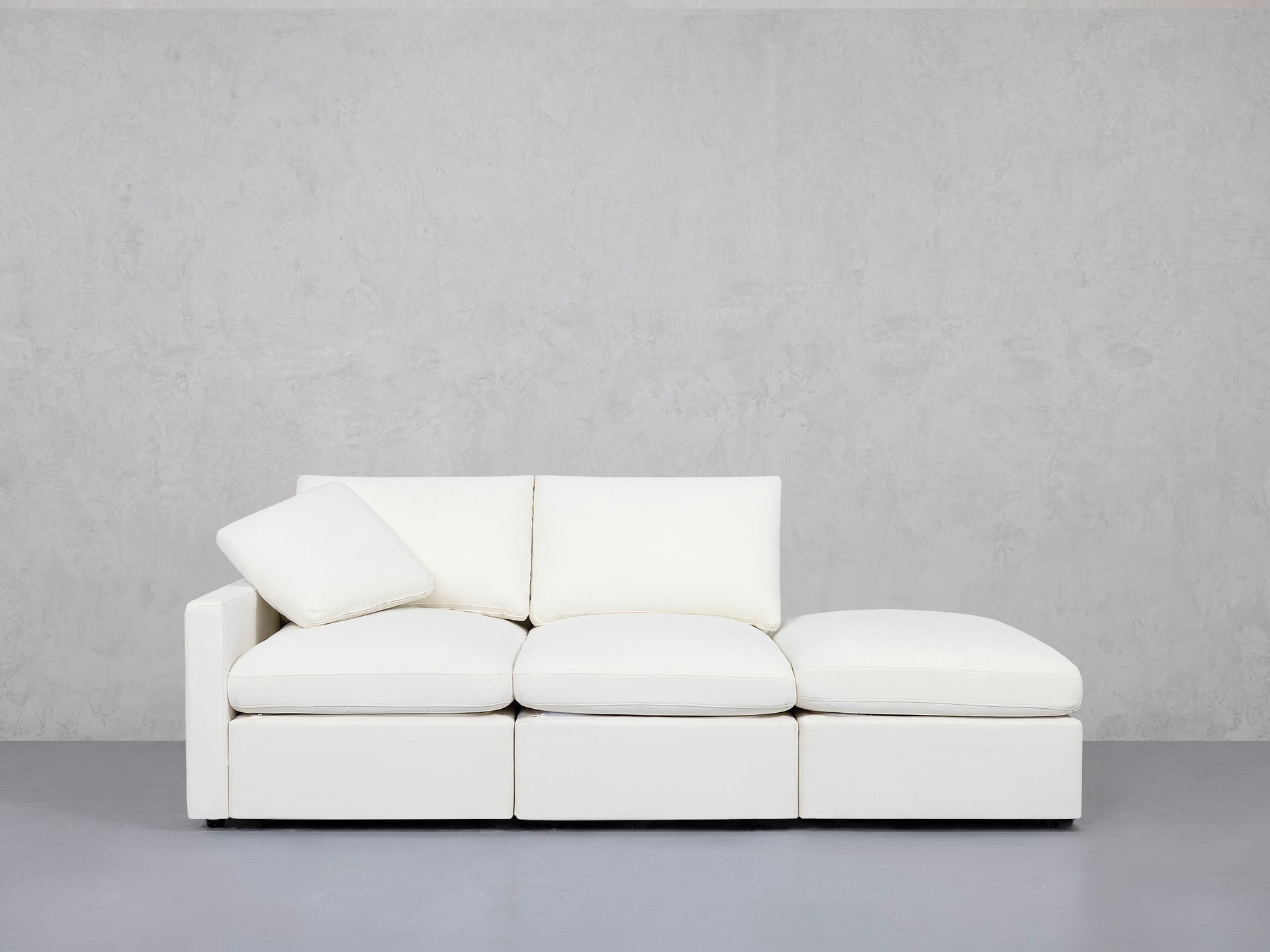 3-Seat Modular Lounger Sofa (Thin Arm)