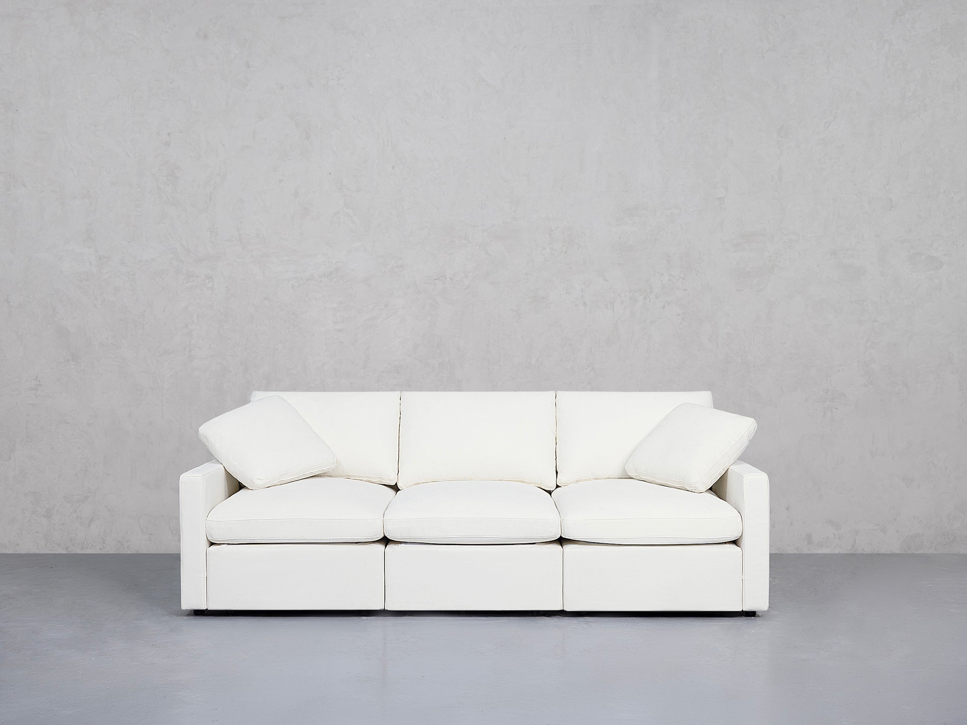 3-Seat Modular Sofa (Thin Arms)