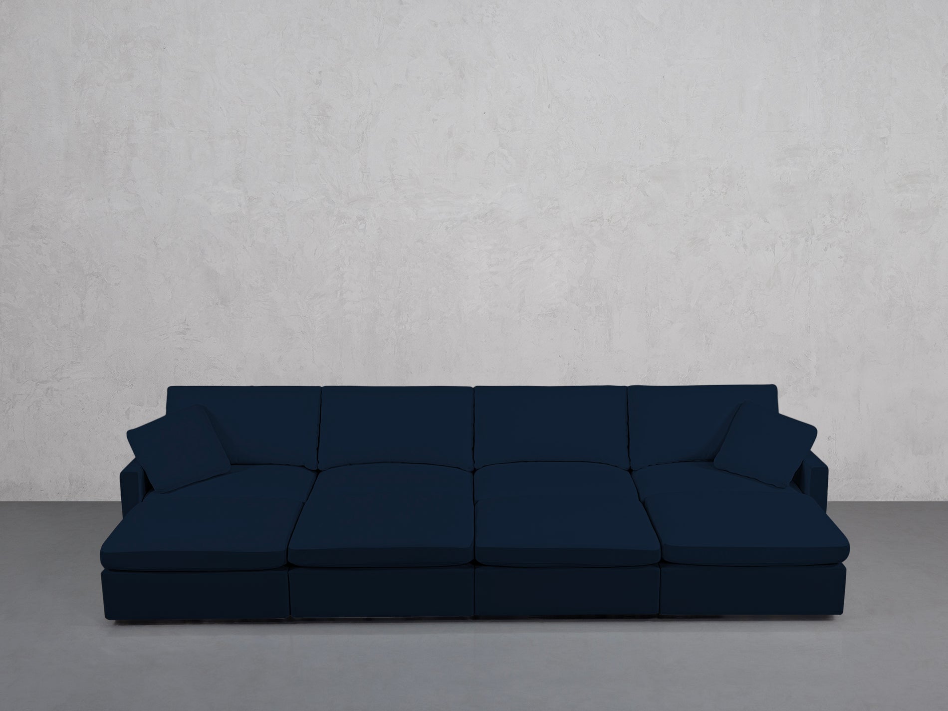 8-Seat Modular Daybed (Thin Arms)