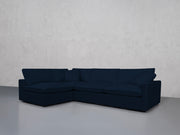 4-Seat Modular Open Corner Sectional (Thin Arms)