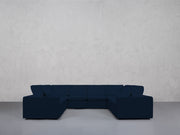 8-Seat Modular U-Sectional (Thin Arms)