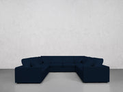 8-Seat Modular U-Sectional (Thin Arms)