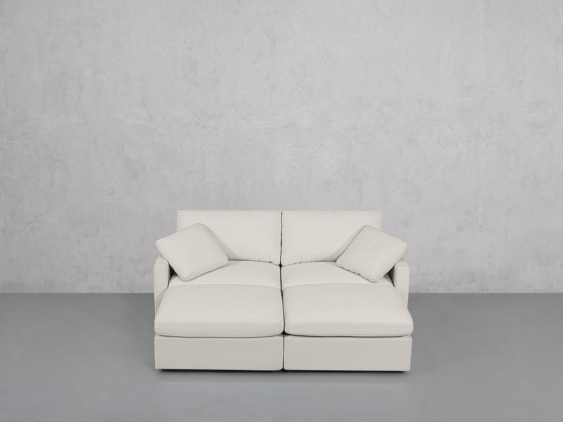 4-Seat Modular Daybed (Thin Arms)