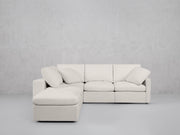 5-Seat Modular Corner Lounger Sectional (Thin Arms)
