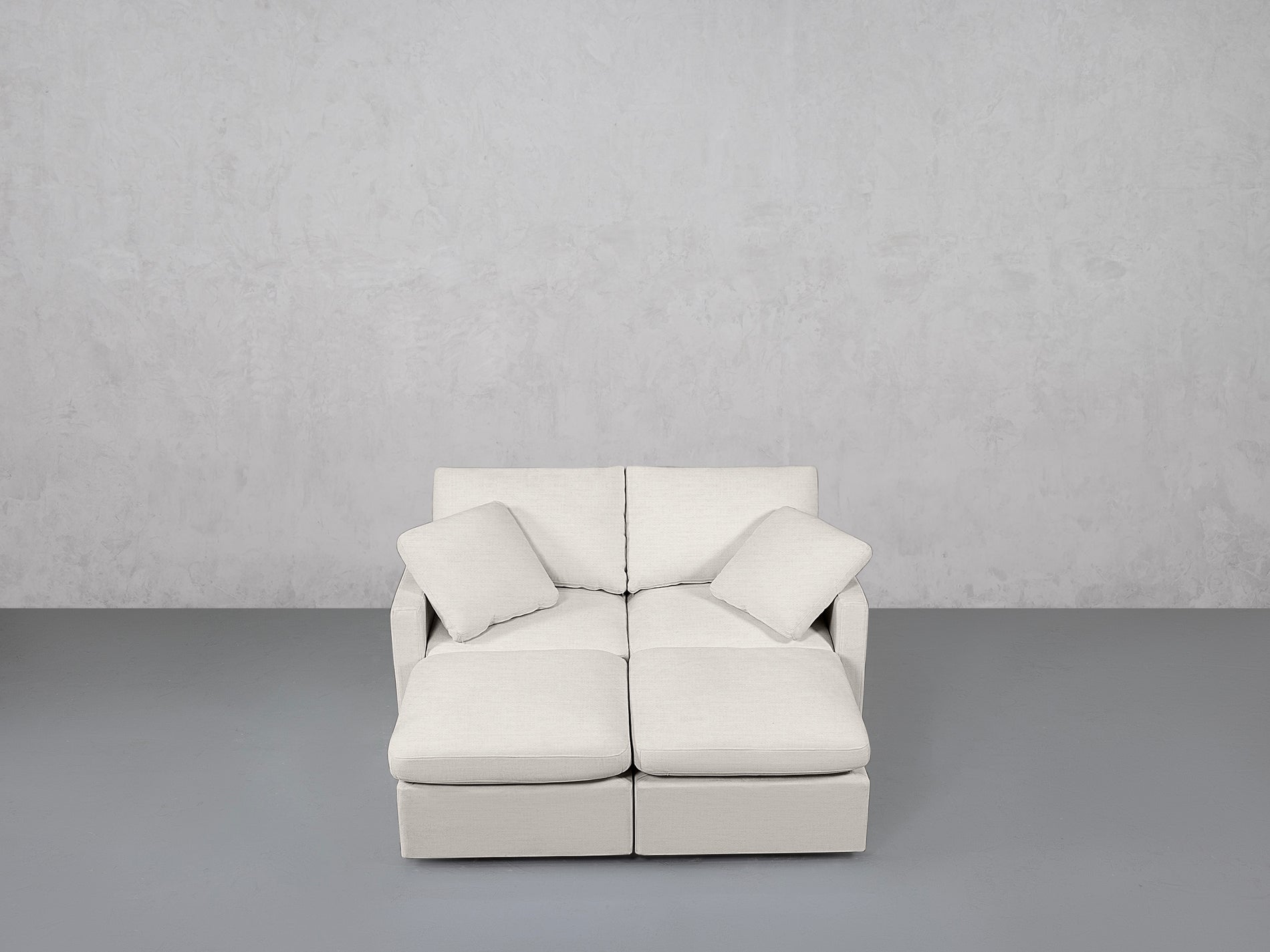 4-Seat Modular Daybed (Thin Arms)