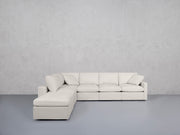7-Seat Modular Chaise Corner Lounger Sectional (Thin Arms)