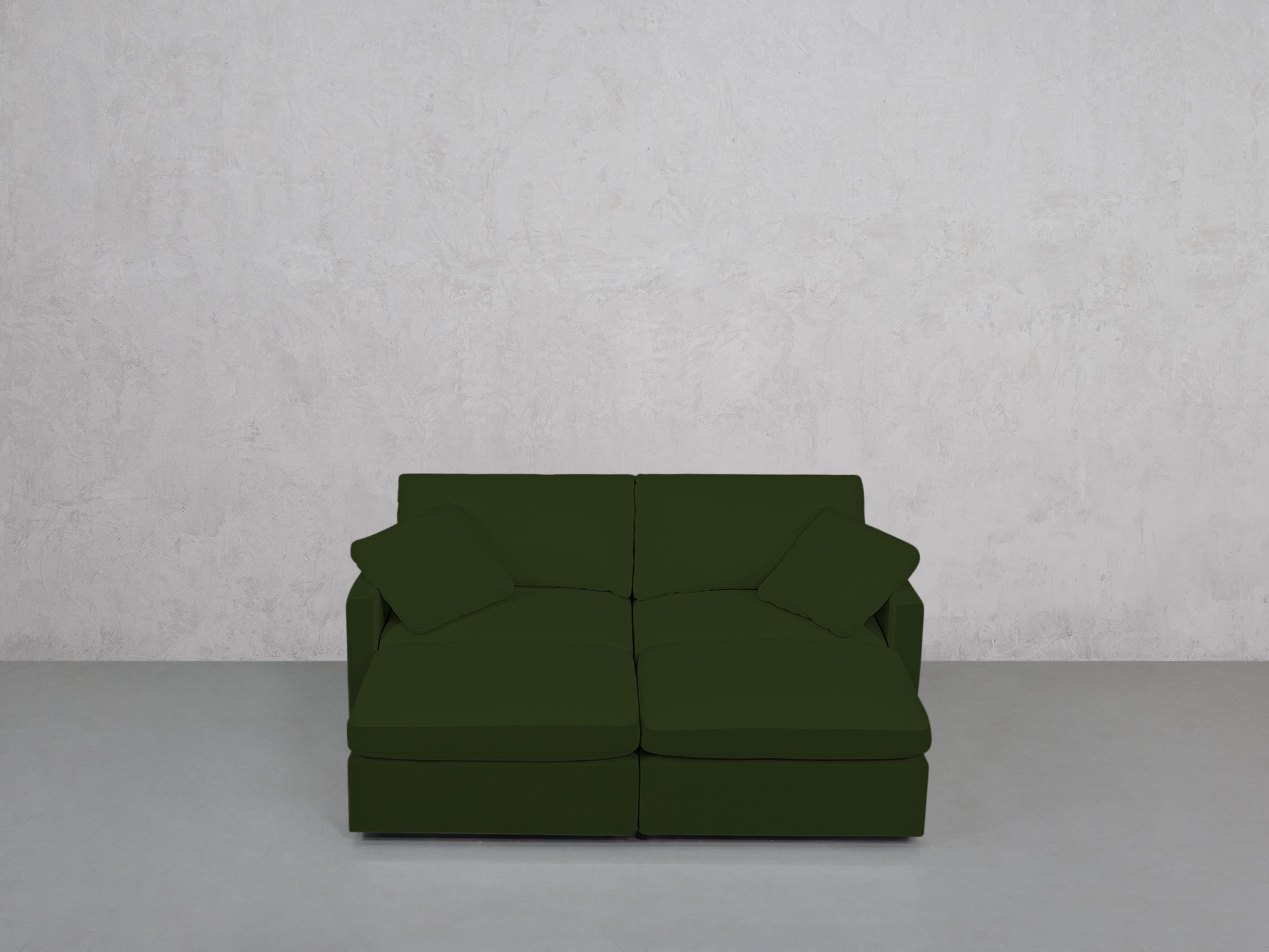 4-Seat Modular Daybed (Thin Arms)