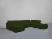7-Seat Modular Chaise Corner Right Lounger Sectional (Thin Arm)
