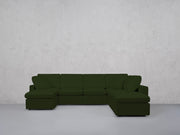 7-Seat Modular Chaise Corner Right Lounger Sectional (Thin Arm)