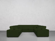 8-Seat Modular U-Sectional (Thin Arms)