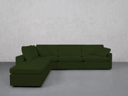 5-Seat Modular Corner Lounger Sectional (Thin Arms)