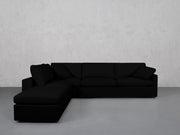 5-Seat Modular Corner Lounger Sectional (Thin Arms)