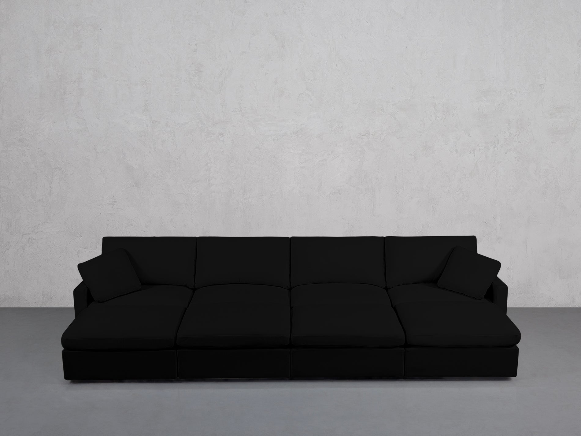 8-Seat Modular Daybed (Thin Arms)