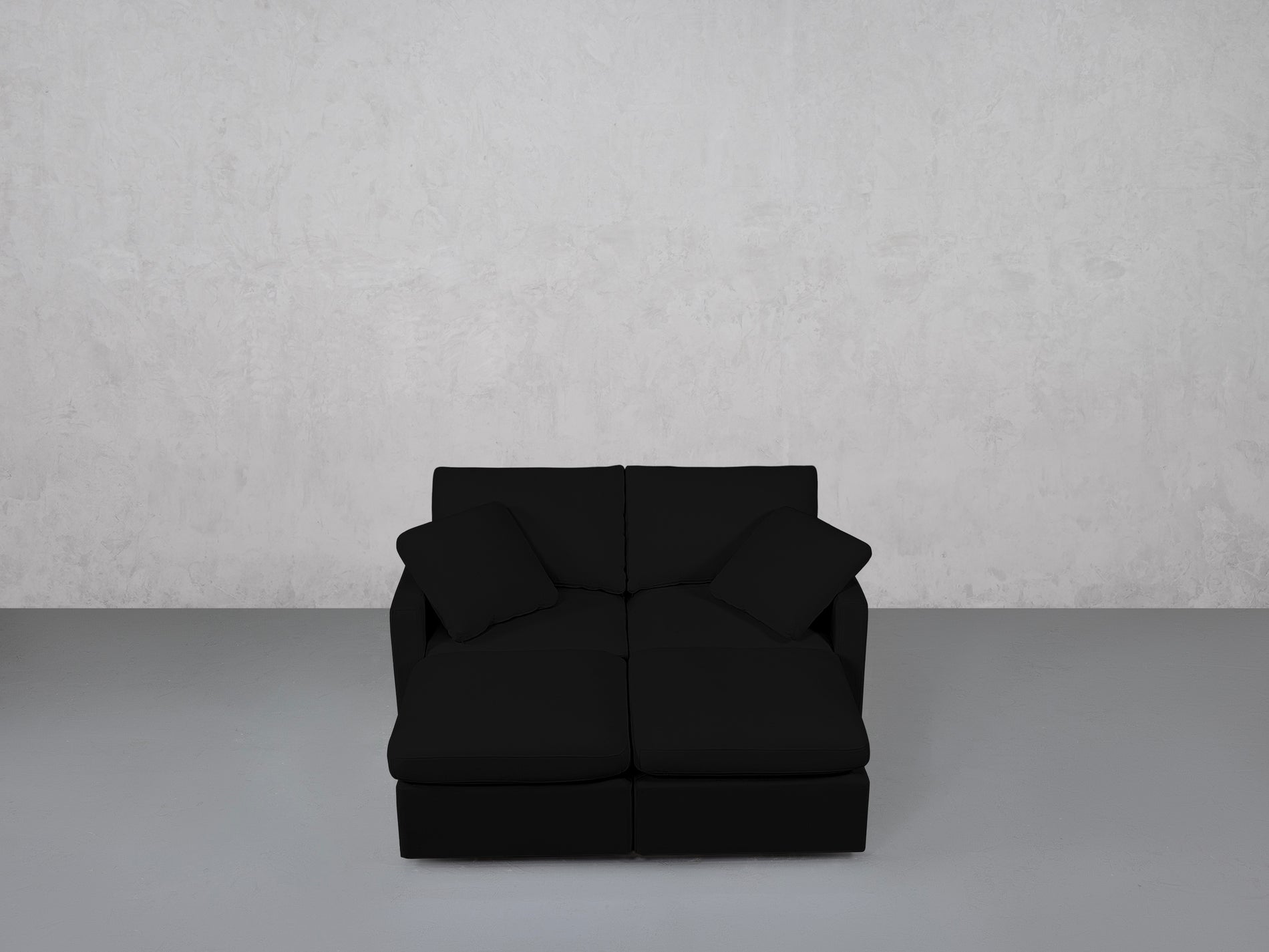 4-Seat Modular Daybed (Thin Arms)