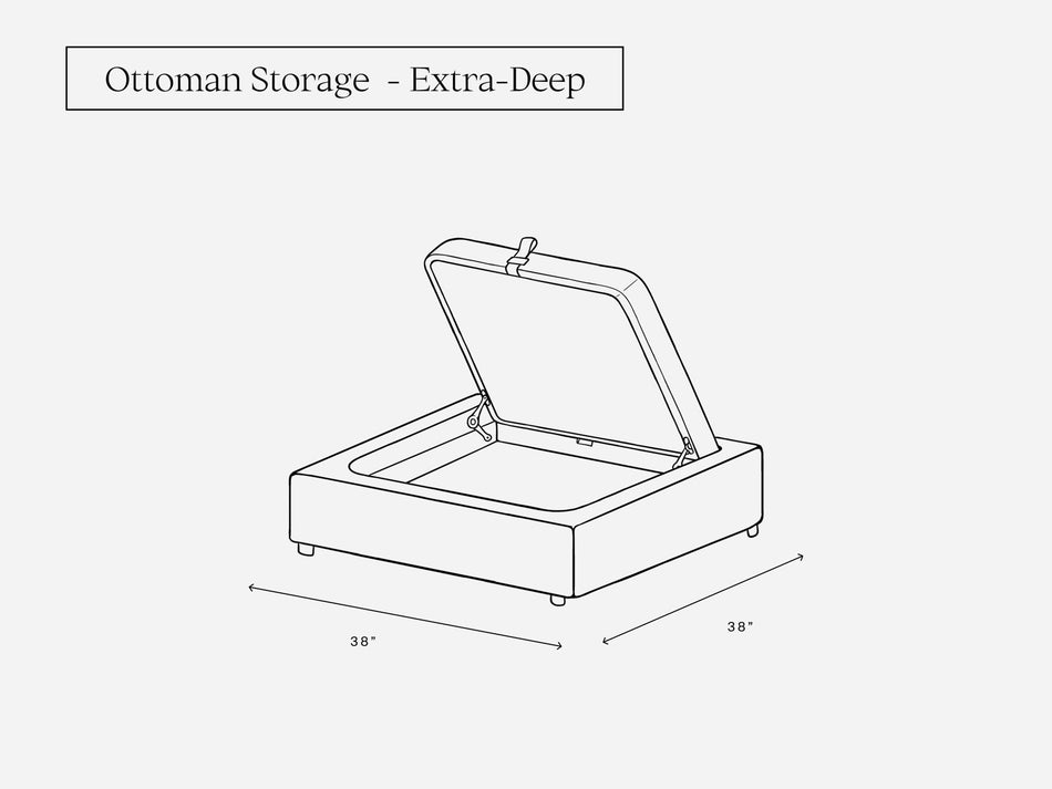 Ottoman (Storage) - 7th Avenue