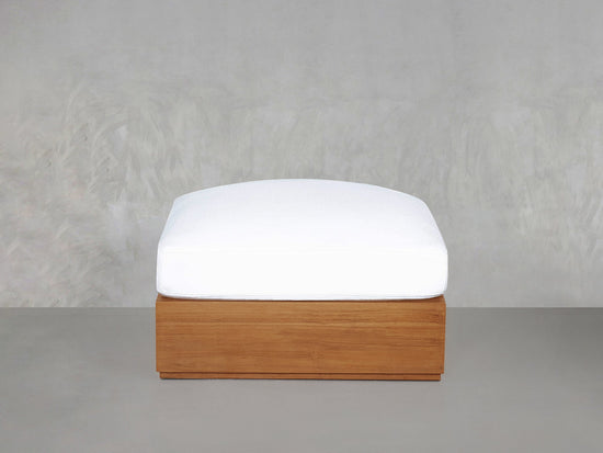 Ottoman Teak Outdoor - 7th Avenue