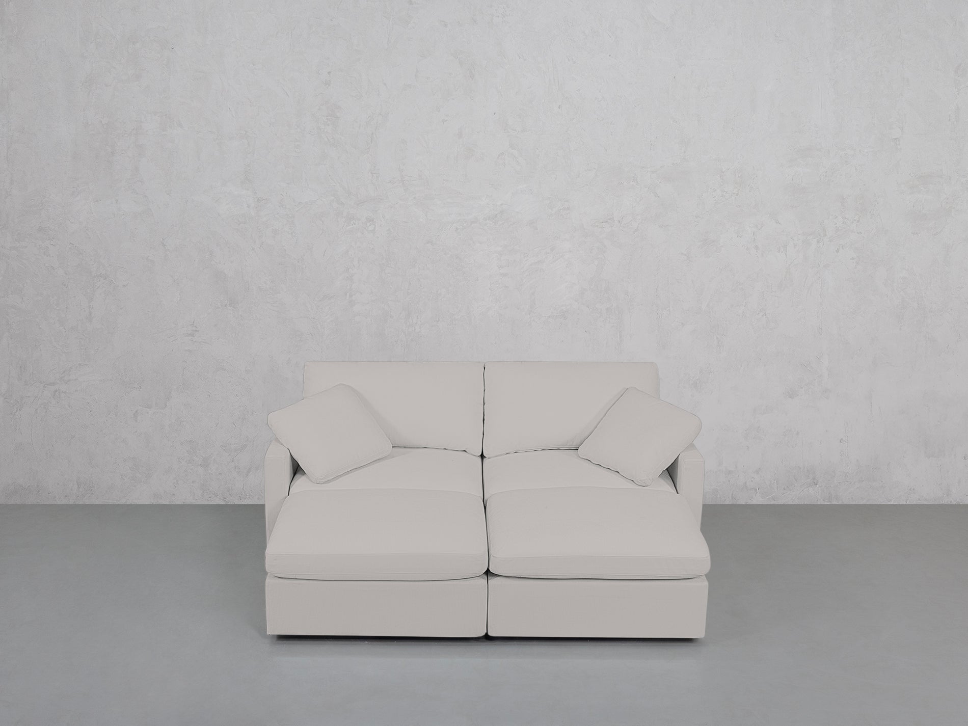 4-Seat Modular Daybed (Thin Arms)
