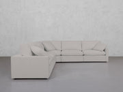 5-Seat Modular Corner Sectional (Thin Arms)