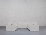 8-Seat Modular U-Sectional (Thin Arms)