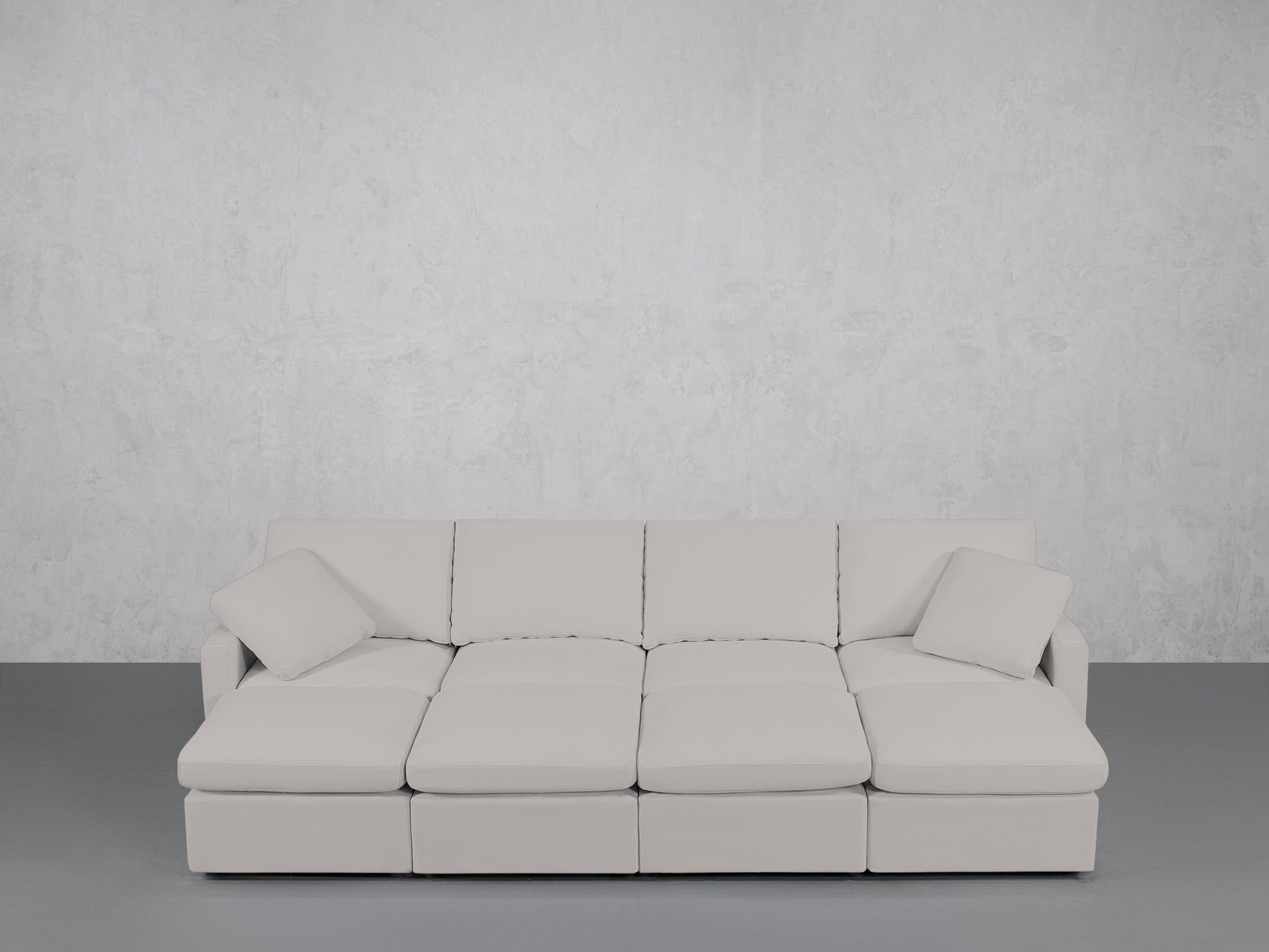 8-Seat Modular Daybed (Thin Arms)