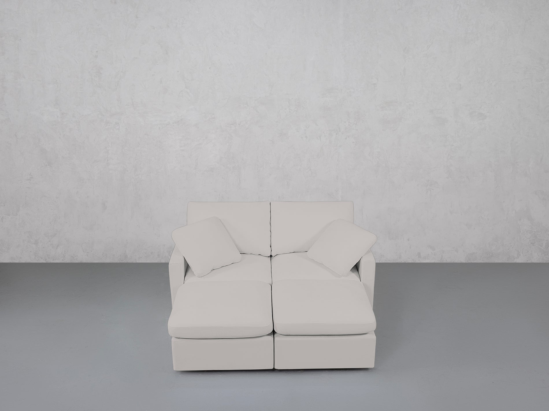 4-Seat Modular Daybed (Thin Arms)