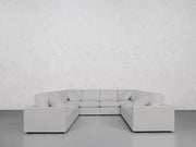 8-Seat Modular U-Sectional (Thin Arms)