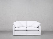 2-Seat Modular Loveseat (Thin Arms)
