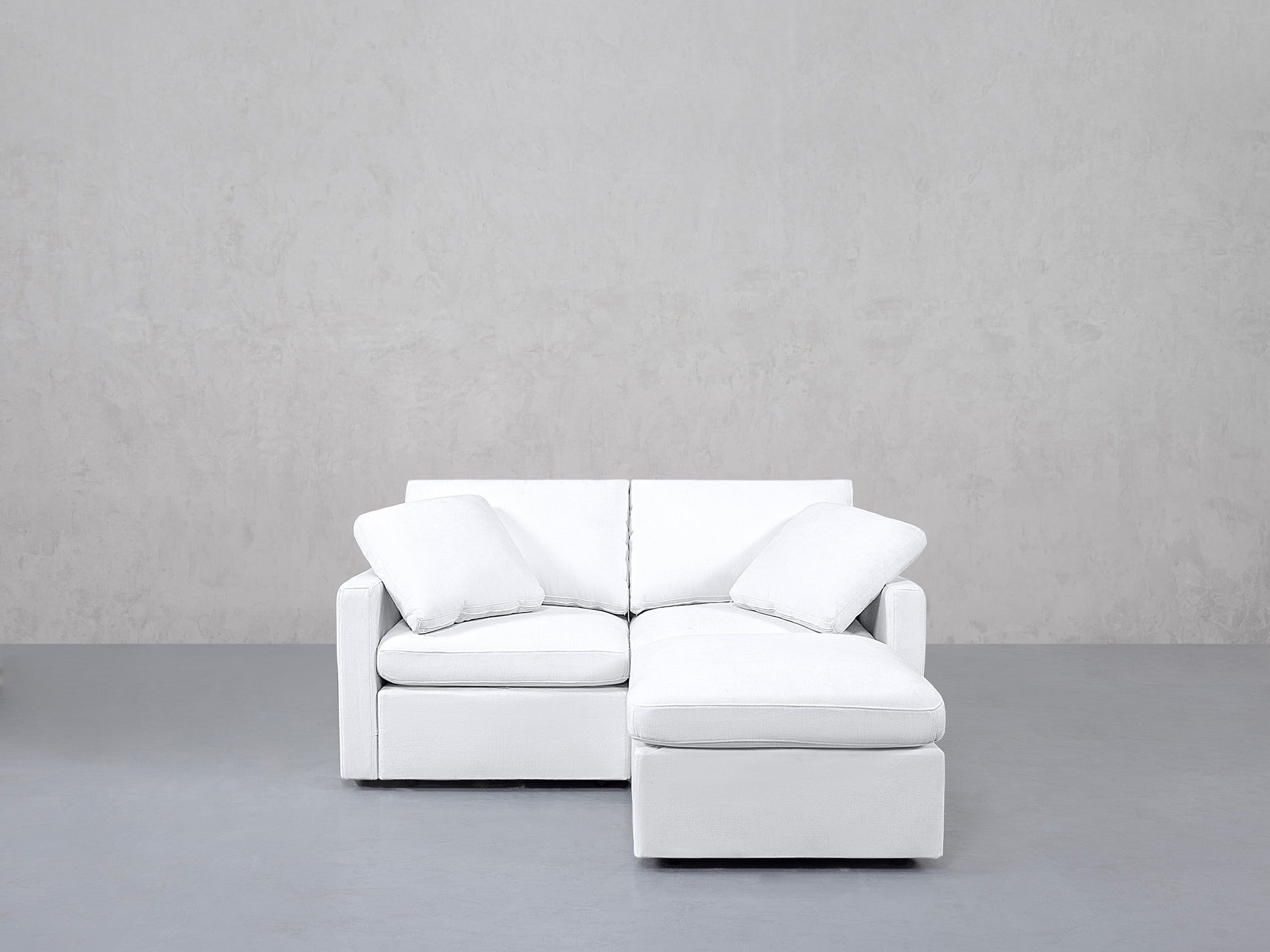 3-Seat Modular Chaise Sectional (Thin Arms)