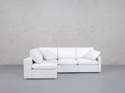 4-Seat Modular Open Corner Sectional (Thin Arm)