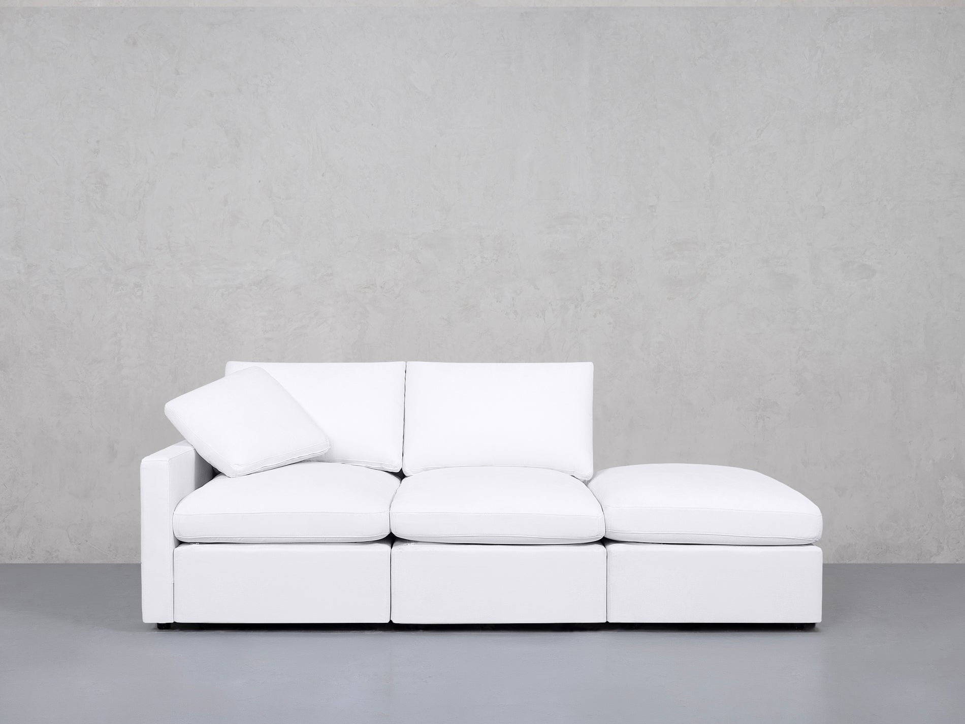 3-Seat Modular Lounger Sofa (Thin Arm)